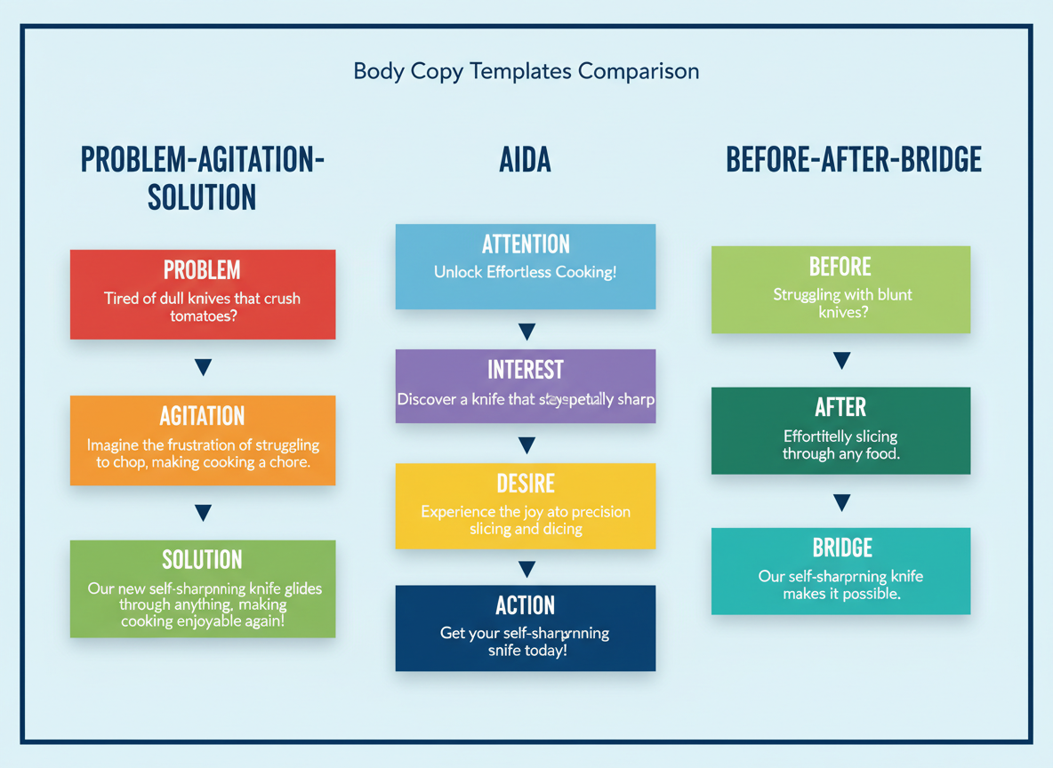 Proven Body Copy Structures and Formulas