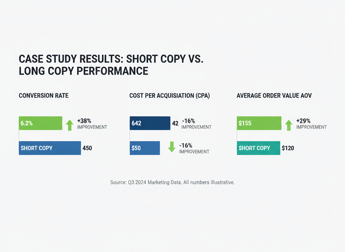 Real Case Studies: Long Copy Performance Data You Need to See