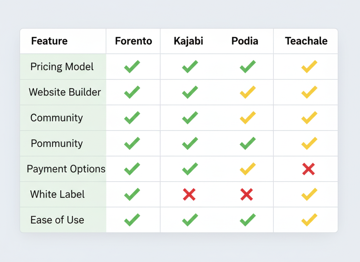 How Forento Stacks Up: Platform Comparison!