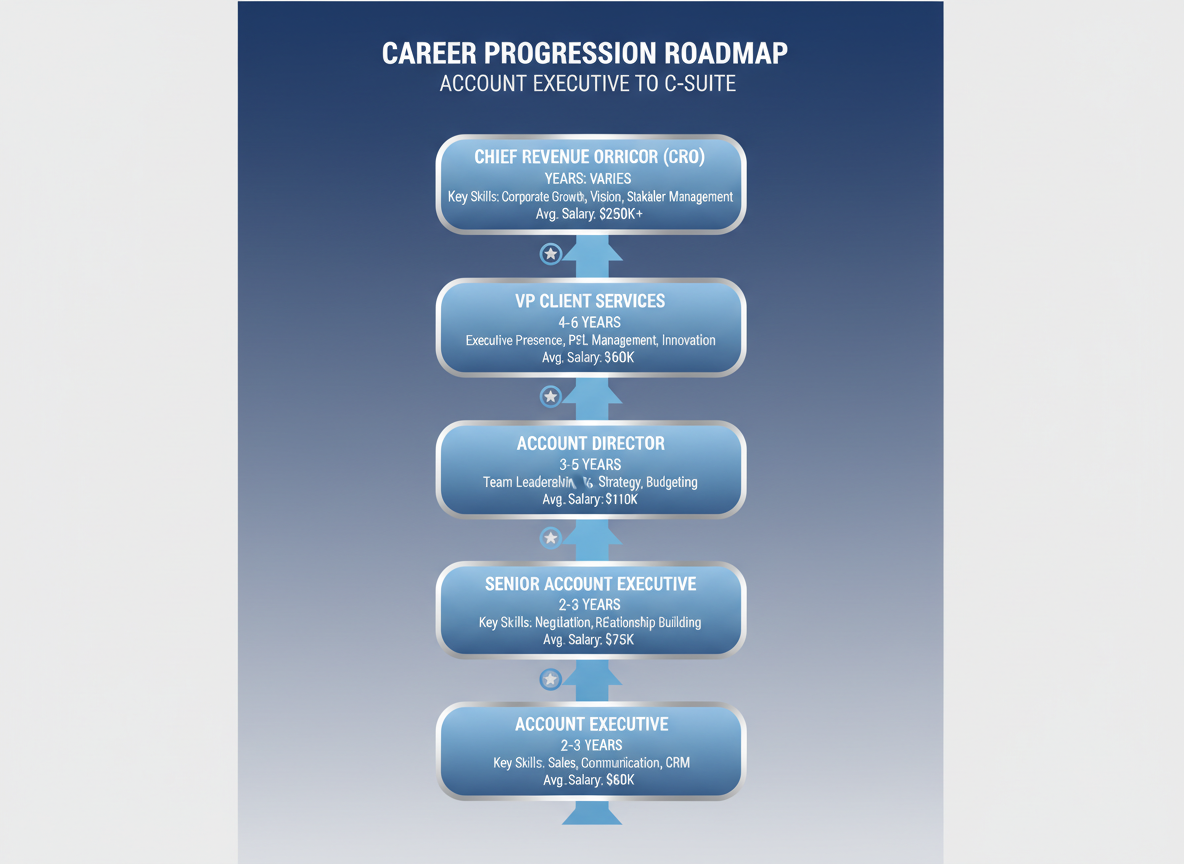 Career Progression: The Complete Path from Account Executive to Account Director