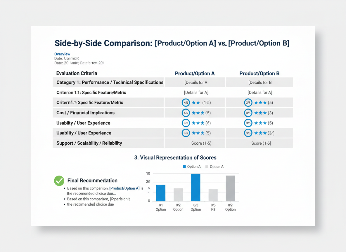 Template #6: The Comparison Script (X vs Y Deep Dives)