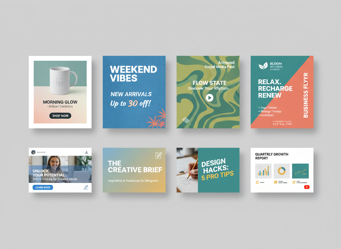 Design Formats You Can Create with Crello/VistaCreate
