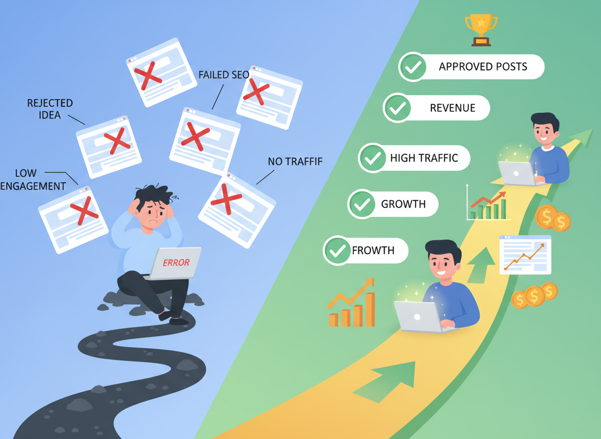 Why Most Blog Writing Samples Online Are Completely Useless (And What You Need Instead)