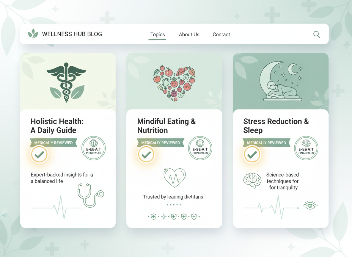 Blog Writing Sample #24-31: Health, Wellness & Fitness (Trust-Focused Examples)