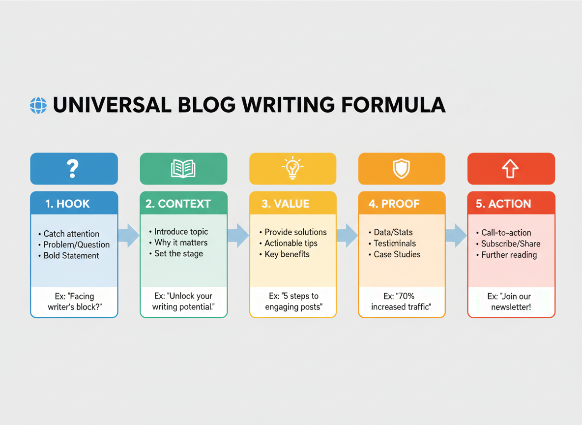 The Blog Writing Formula That Works Across Every Industry (Copy This Framework)