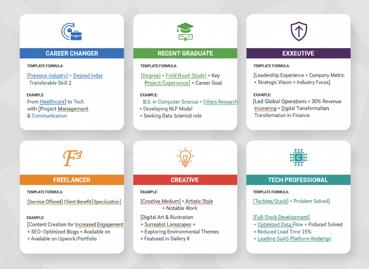 Personal Brand Statement Templates by Profession (Copy and Customize)