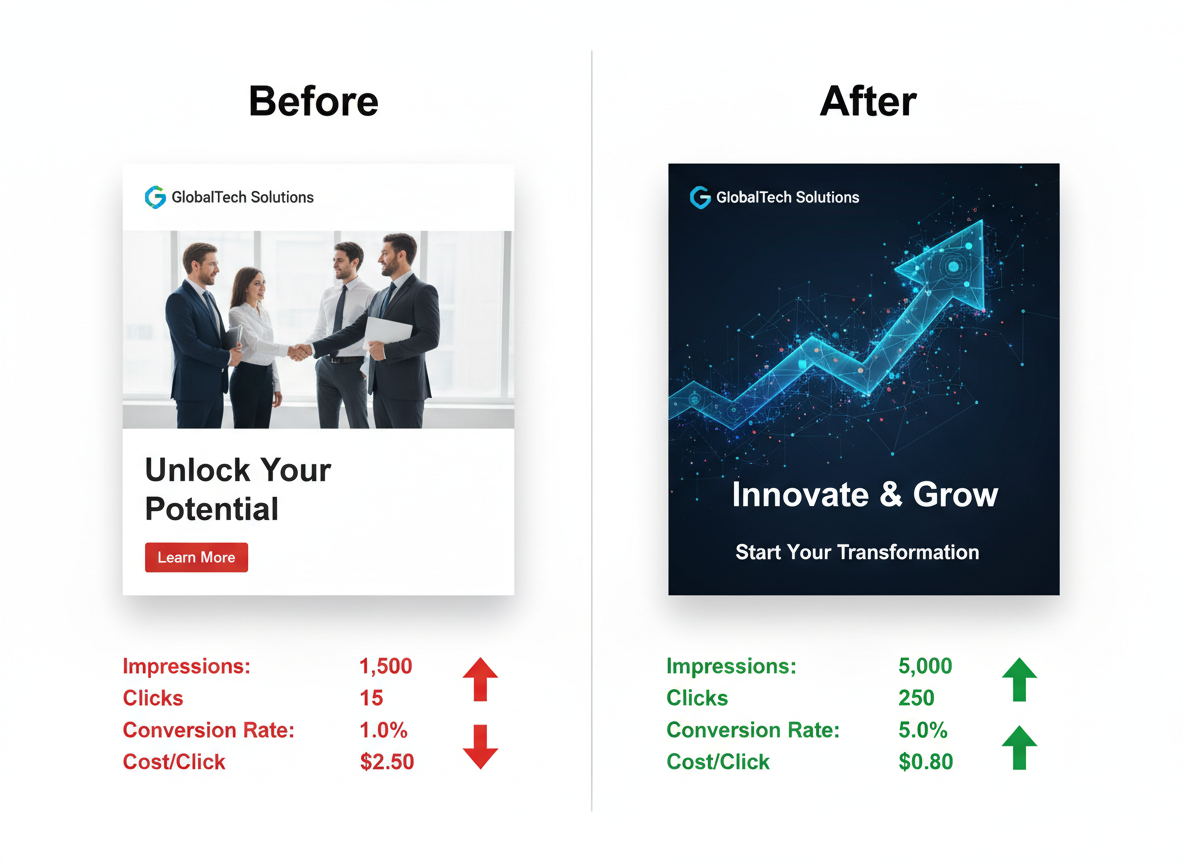 Real Case Studies: Before/After Ad Transformations with Measurable Results
