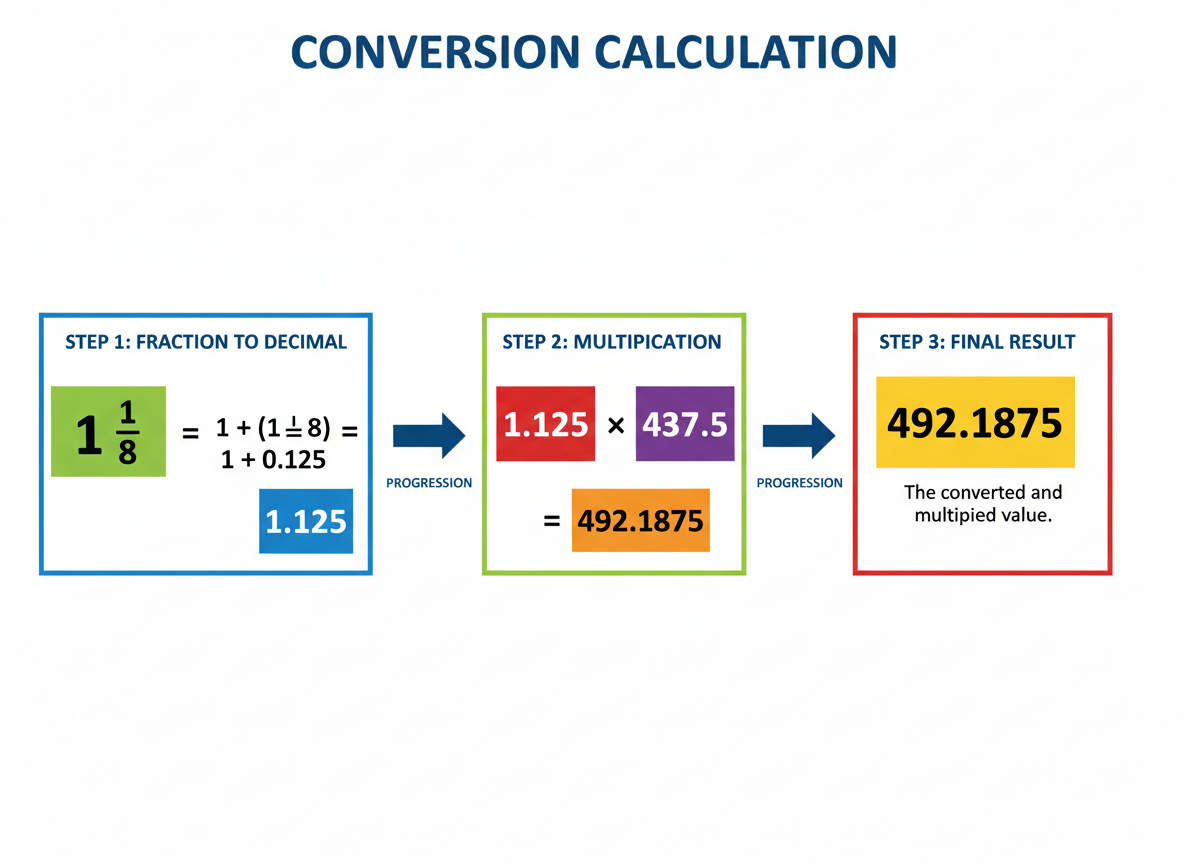 The Conversion Formula: How to Calculate 1 1/8 oz to Grains