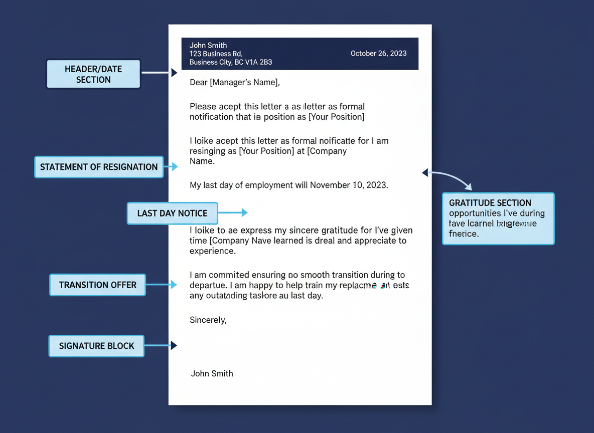 What to Include in Every Resignation Letter (Essential Elements)