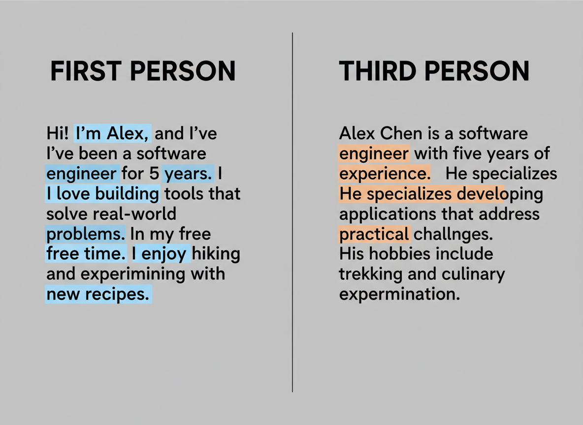 First-Person vs Third-Person: When to Use Each (With Examples)