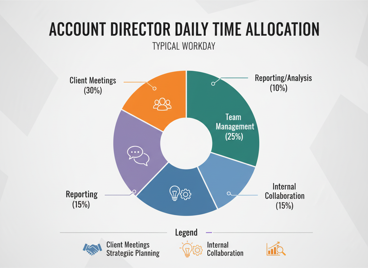 Day-to-Day Activities: How Account Directors Actually Spend Their Time