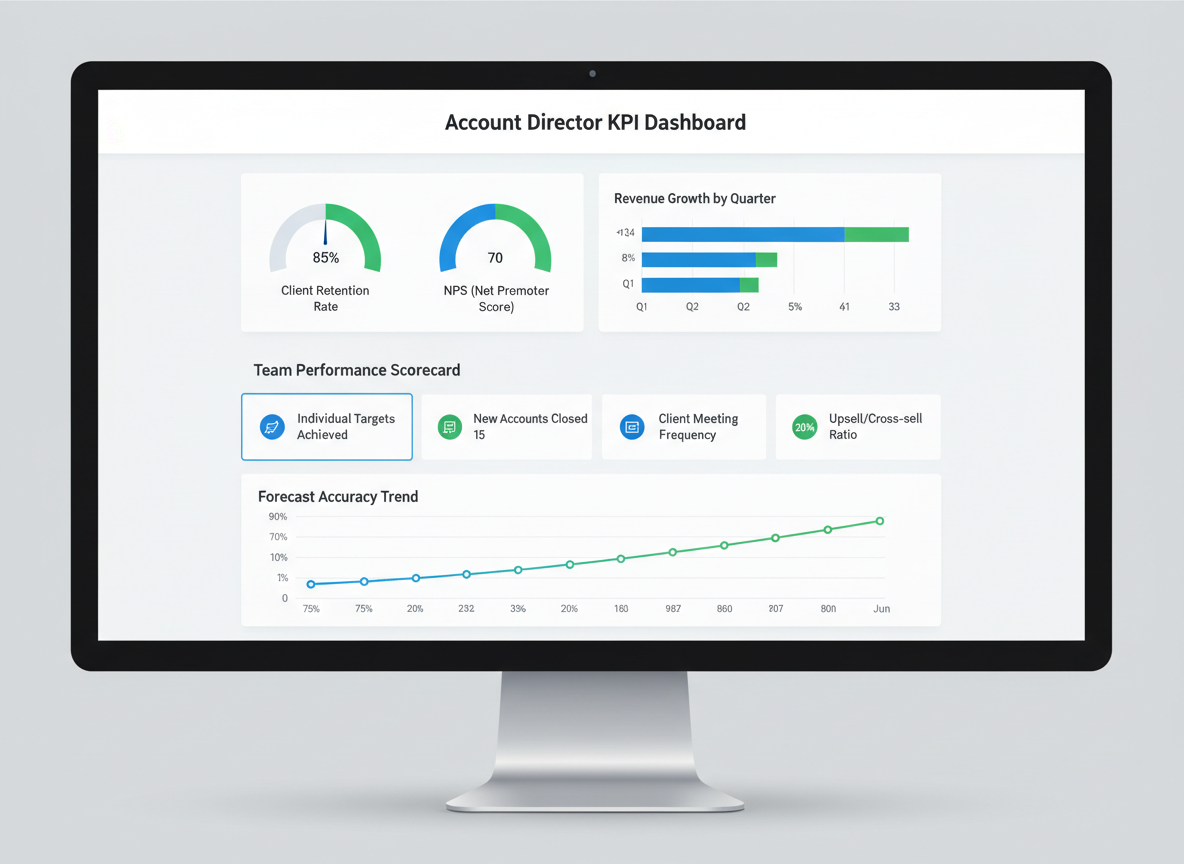 Key Performance Indicators (KPIs) and Success Metrics for Account Directors