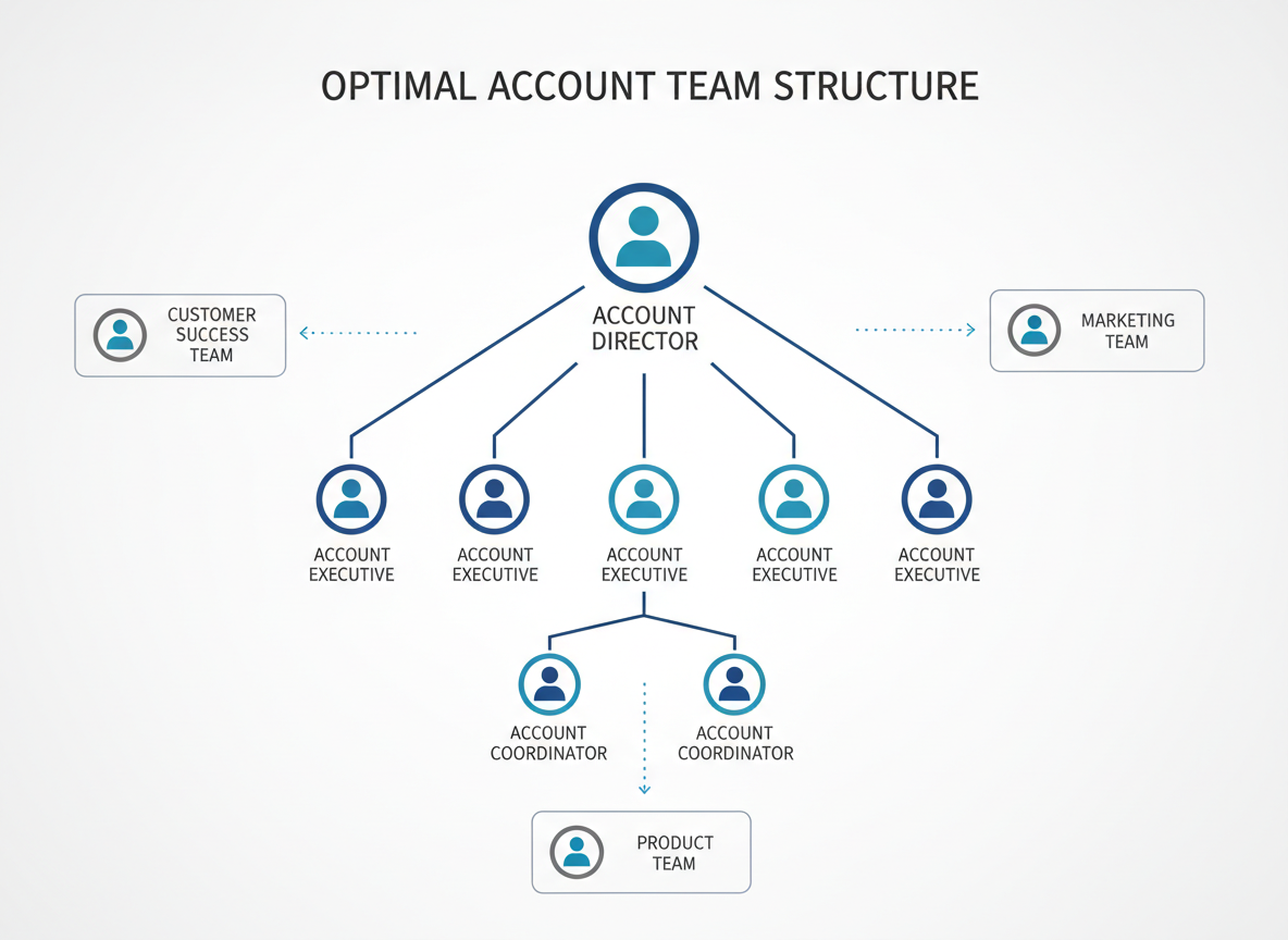 Team Structure and Management: How Many Account Executives Report to Directors?