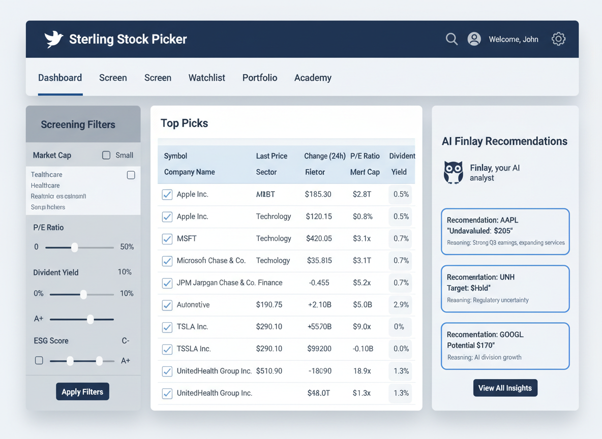 Sterling Stock Picker Features Breakdown: What You Actually Get!