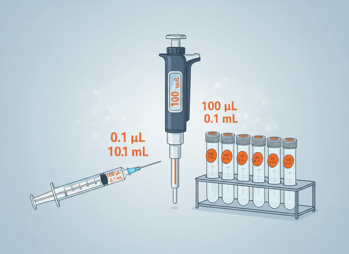 Real-World Applications of 0.1 mL to Microliter Conversion