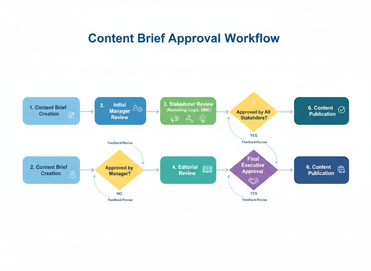 Content Brief Approval Workflows for Teams and Organizations