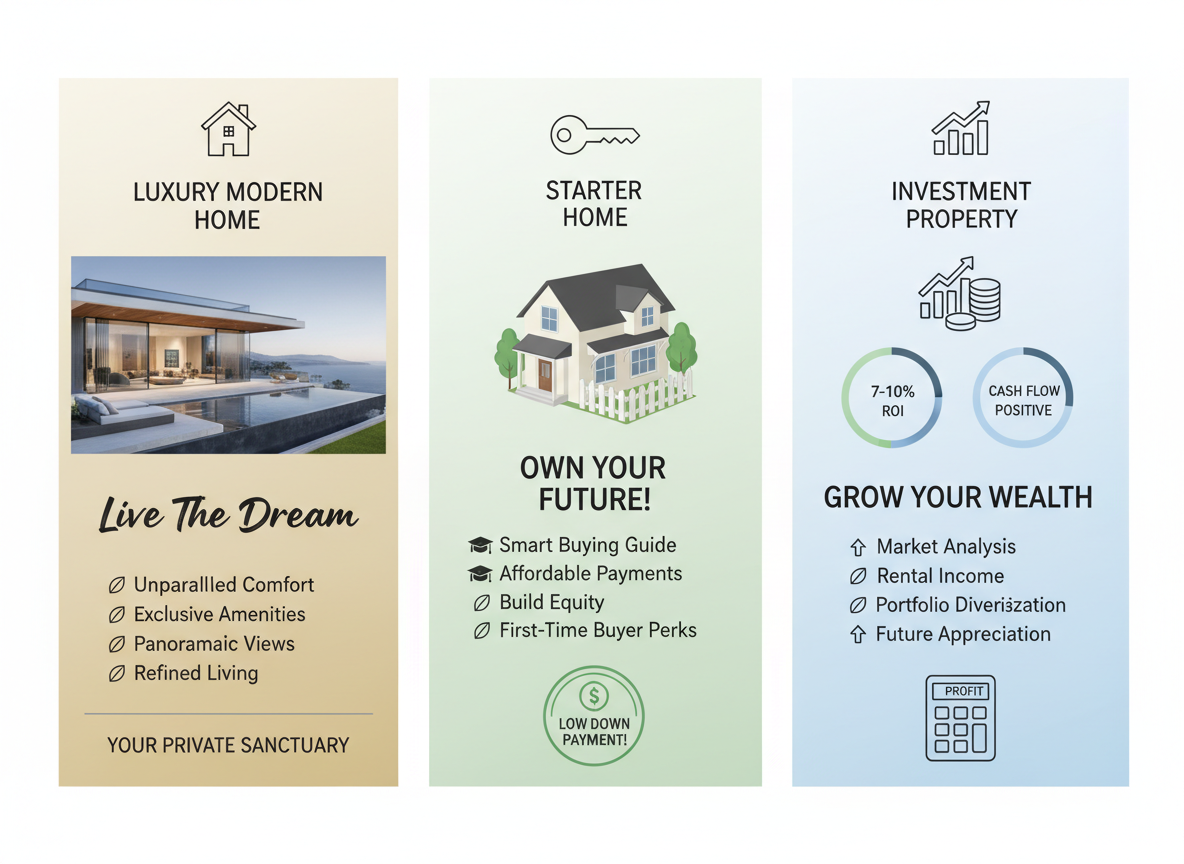 Property Type-Specific Ad Strategies: Luxury, First-Time Buyers & Investment Properties