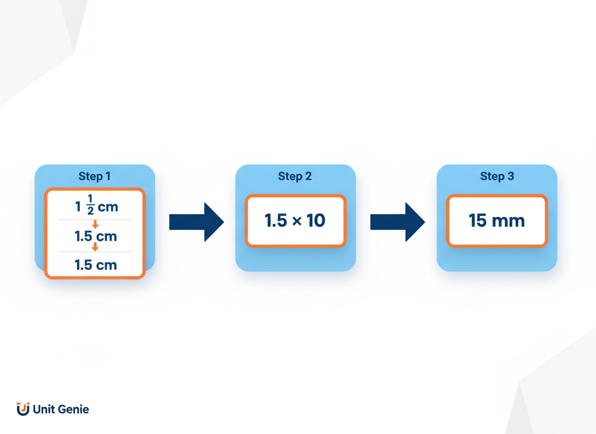 The Simple Conversion Formula: cm to mm