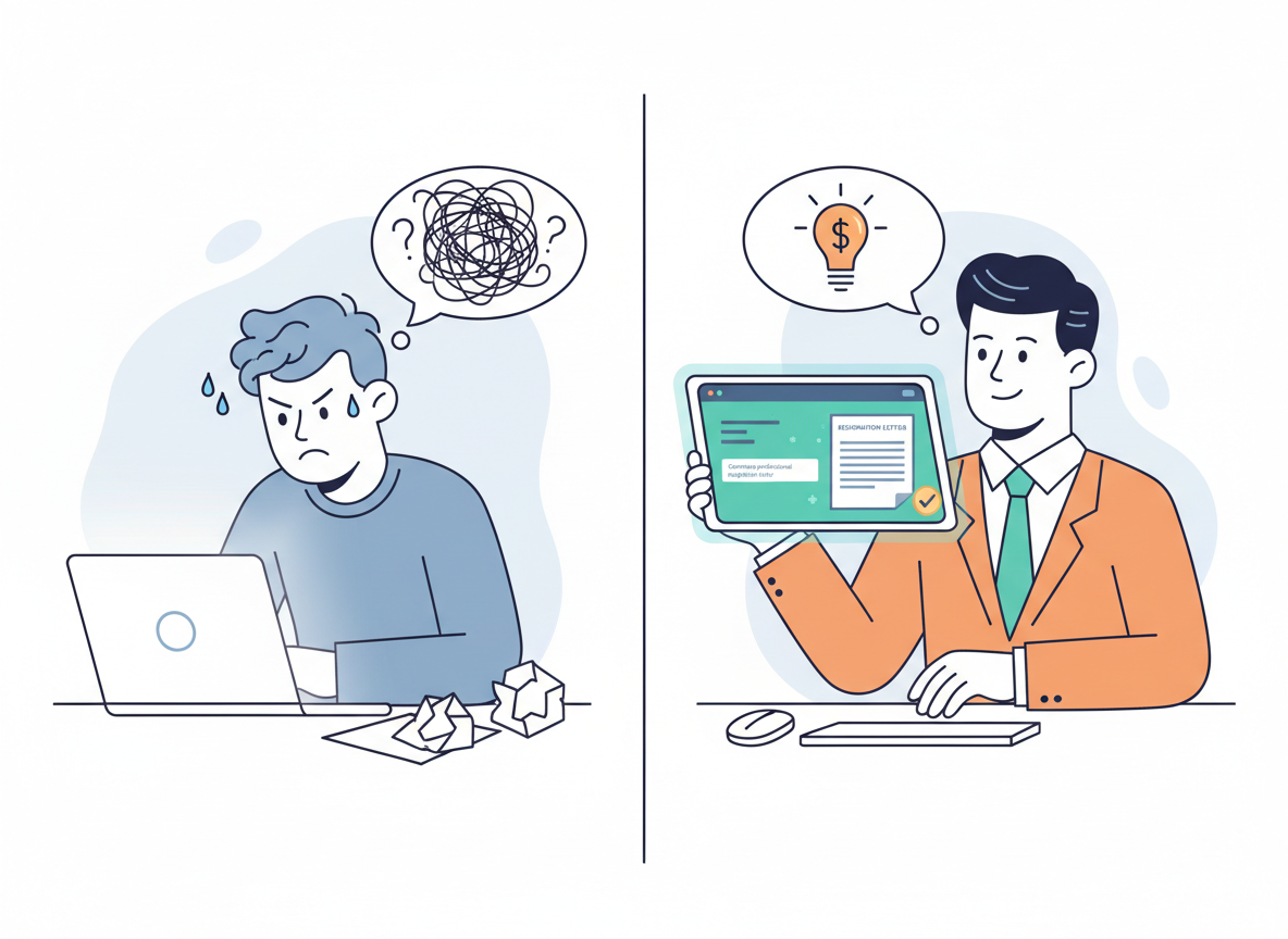 Why Use a Resignation Letter Generator Instead of Writing From Scratch?