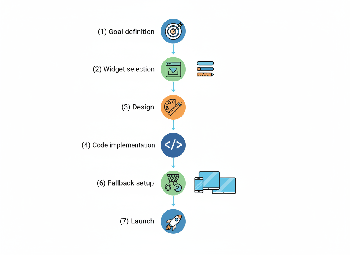 Step-by-Step: Creating Your First Email Widget
