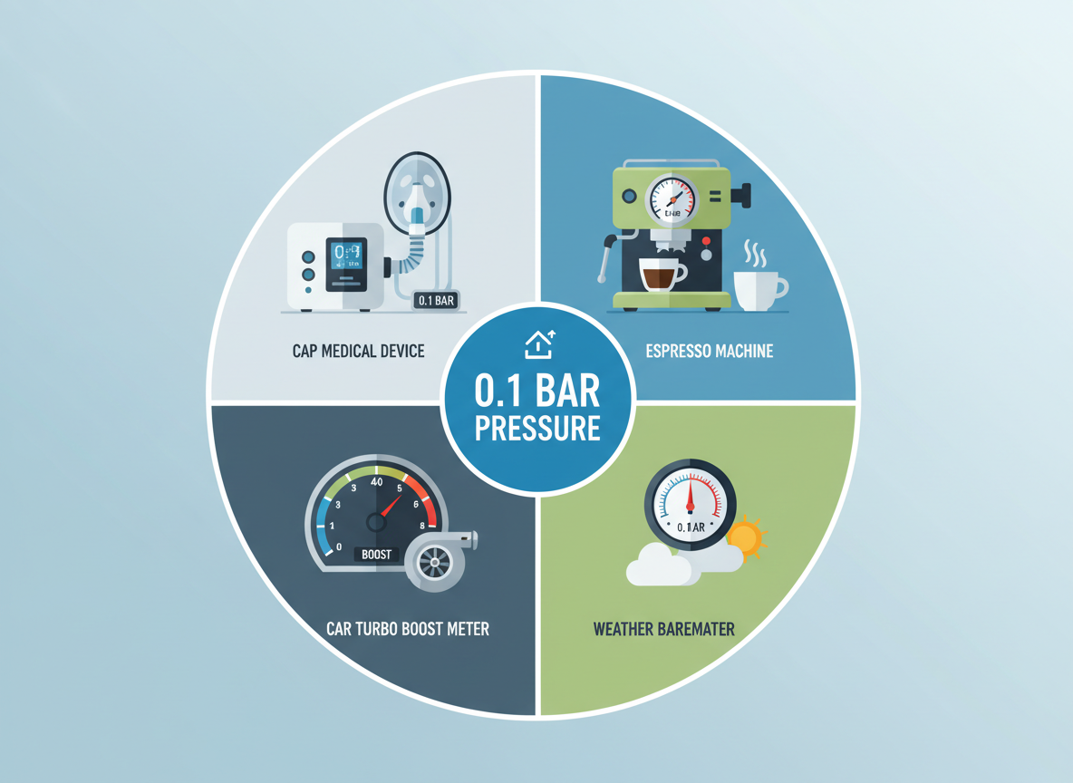 Real-World Applications of 0.1 Bar Pressure