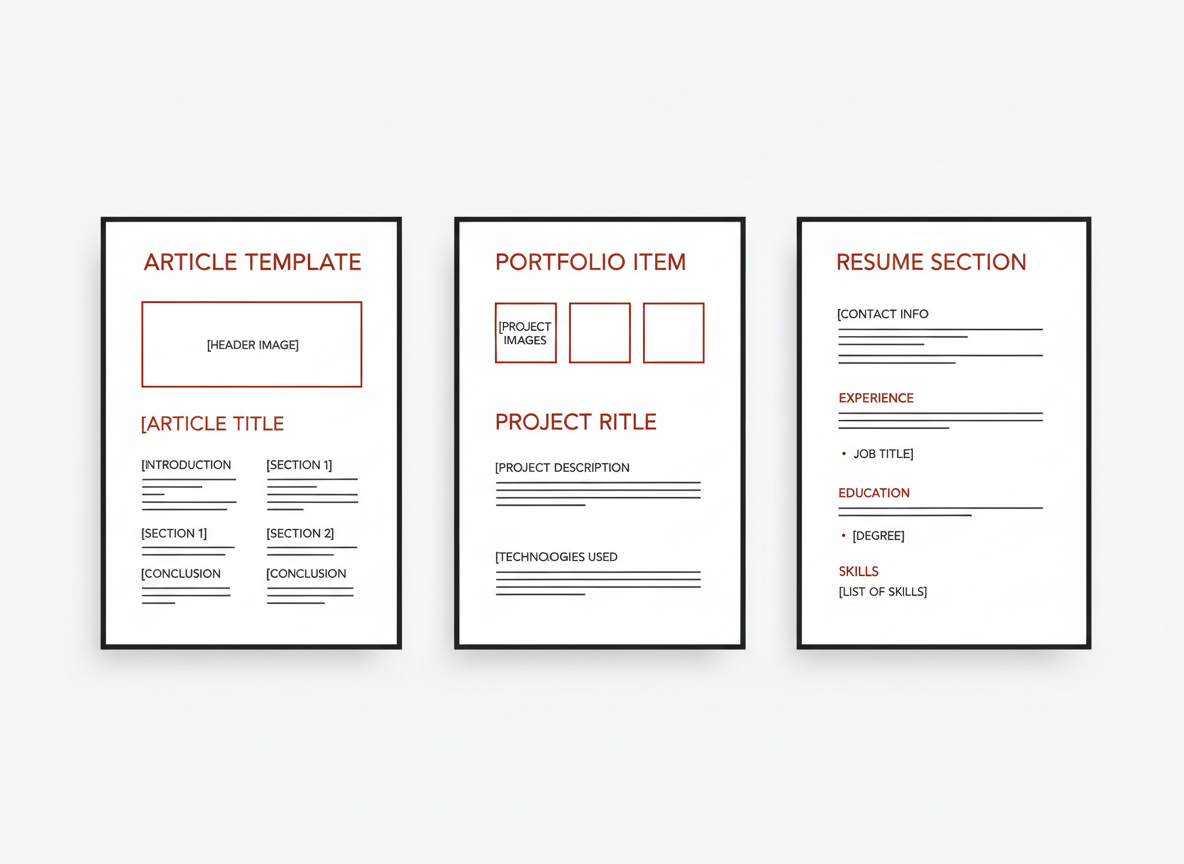 SEO Writing Templates: Fill-in-the-Blank Frameworks