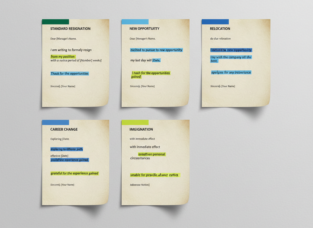 5 Resignation Letter Templates for Every Scenario