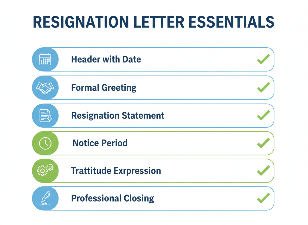 What Makes a Good Resignation Letter? Essential Components