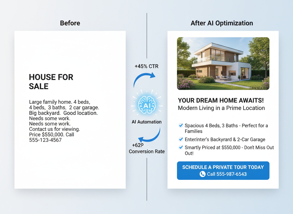 AI-Powered Real Estate Ad Copy: Tools and Examples