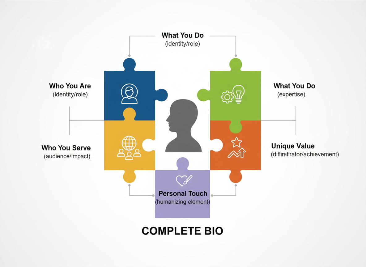 What Makes a Great Personal Bio? (Key Elements Breakdown) What Makes a Great Personal Bio? (Key Elements Breakdown)