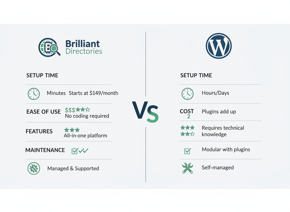 Brilliant Directories vs WordPress: Which Platform WINS for Your Directory?