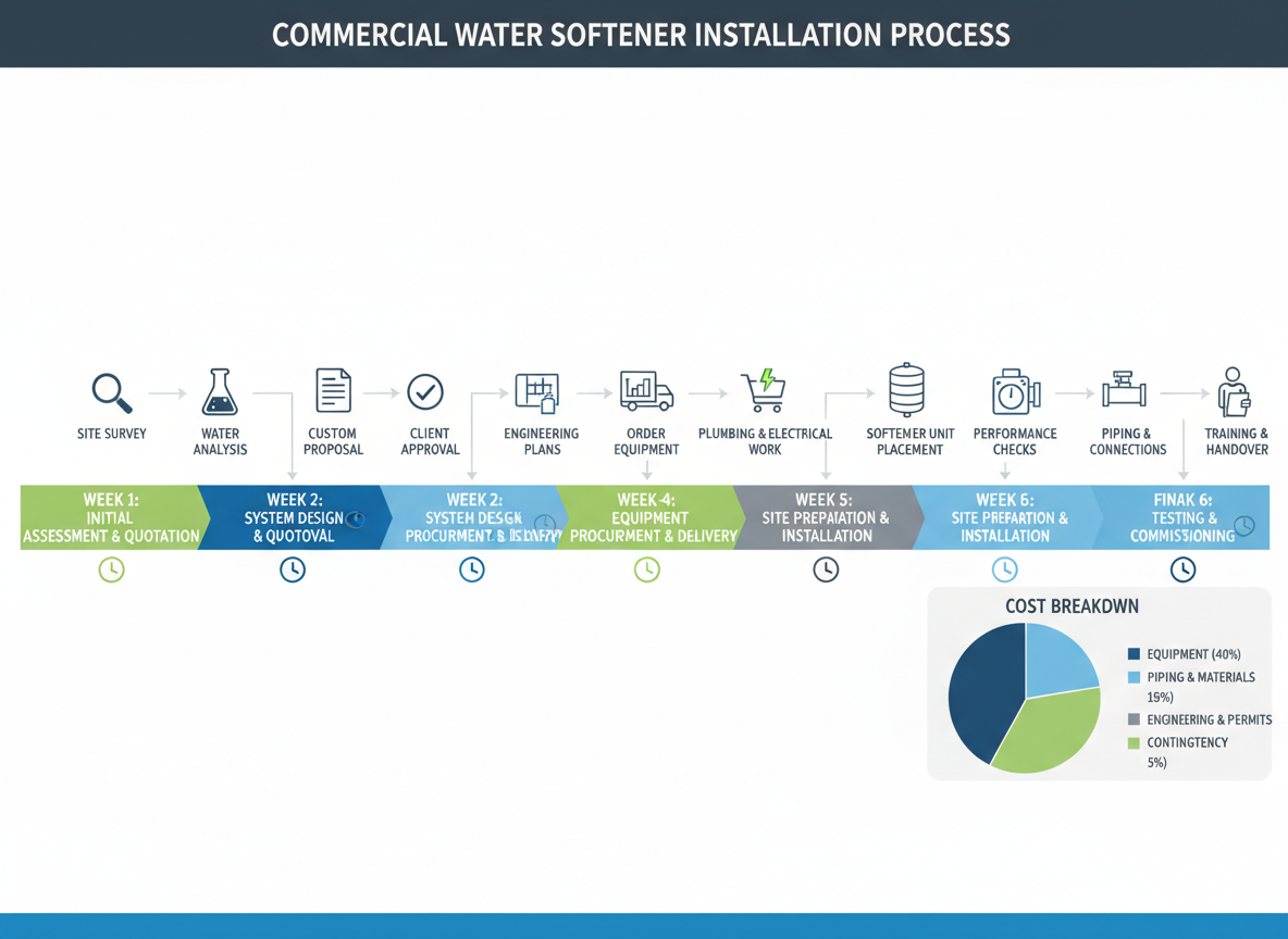 Commercial Water Softener Installation and Costs in Spokane
