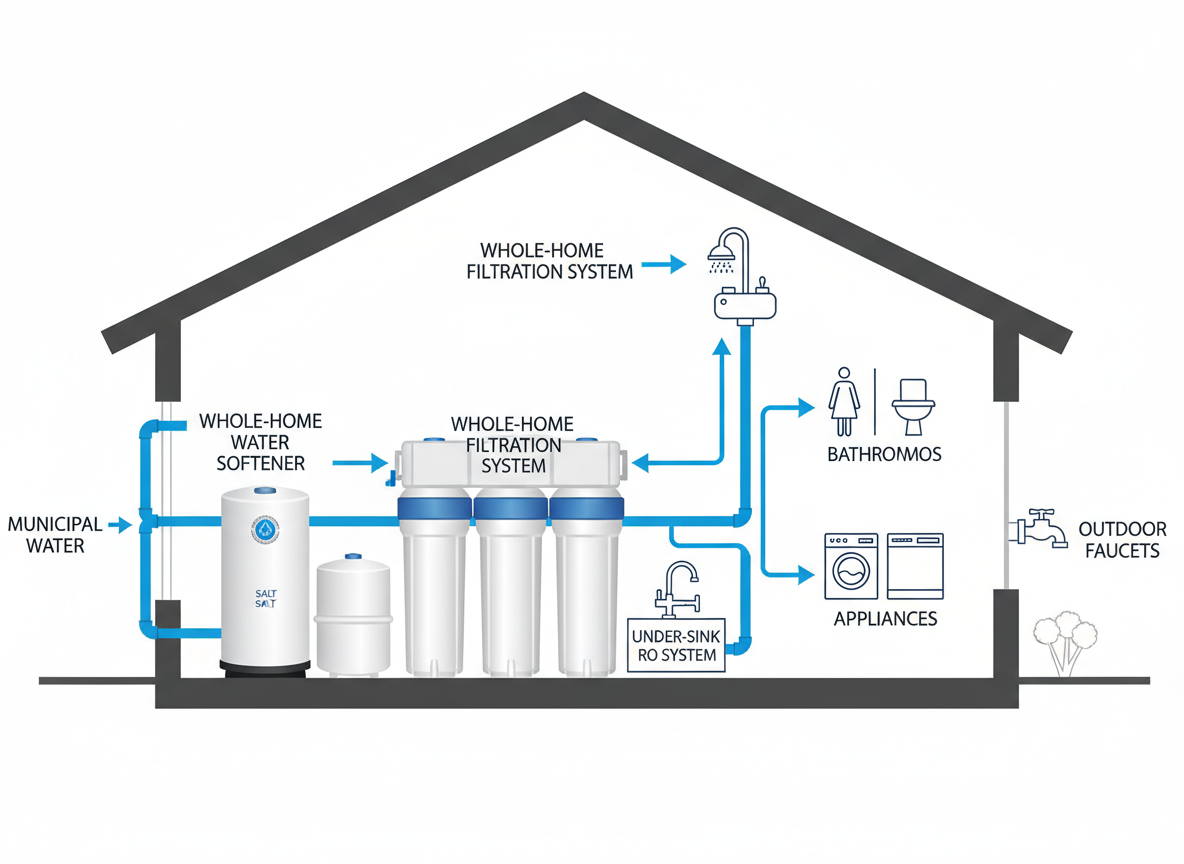 Combination Systems: When You Need Both Water Softening and Filtration
