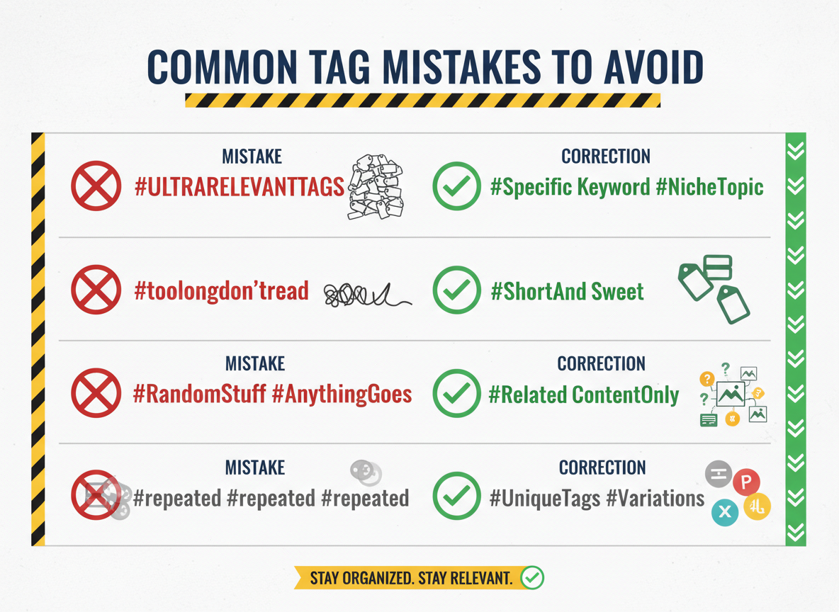 Common YouTube Tag Mistakes (And How to Fix Them)