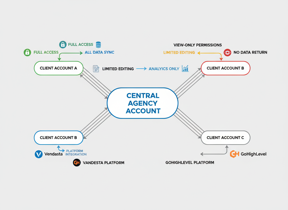 Managing Multi-Client Access & Account Bridging