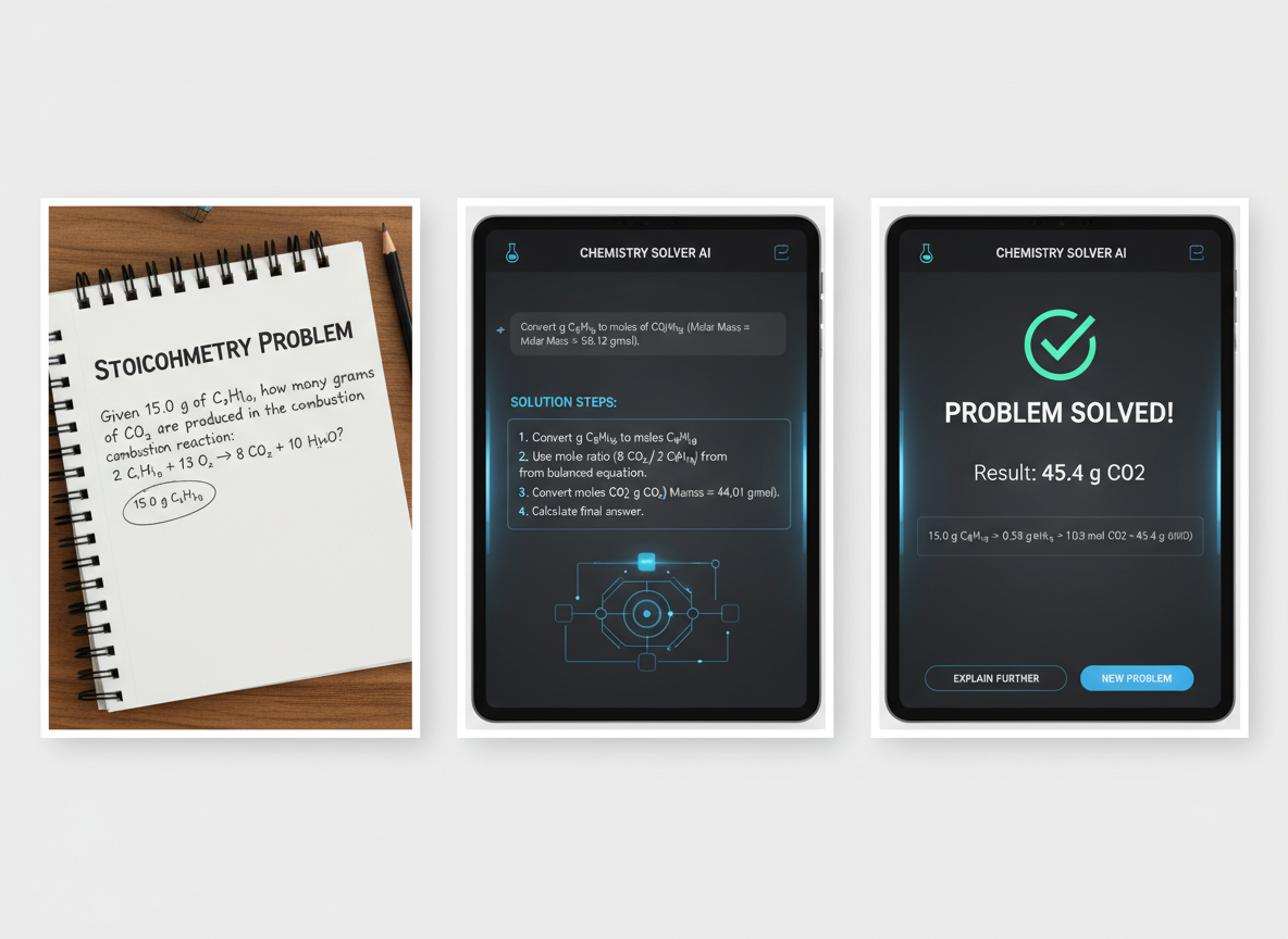 Step-by-Step Tutorial: Solving Real Chemistry Problems with AI