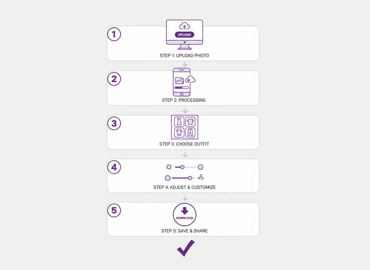 Step-by-Step: How to Change Clothes Using AI in Under 2 Minutes