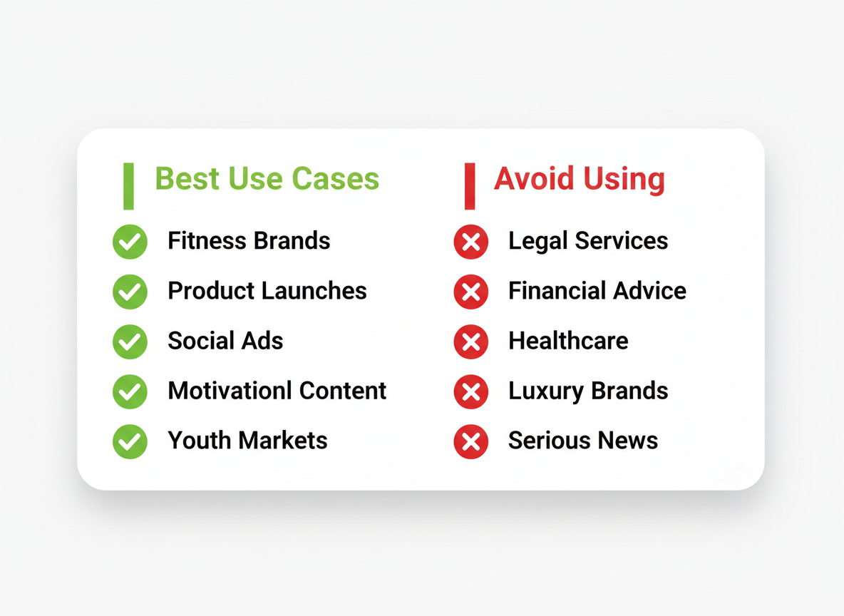 Best Practices: When to Use (and Not Use) Cheerleader AI Voices